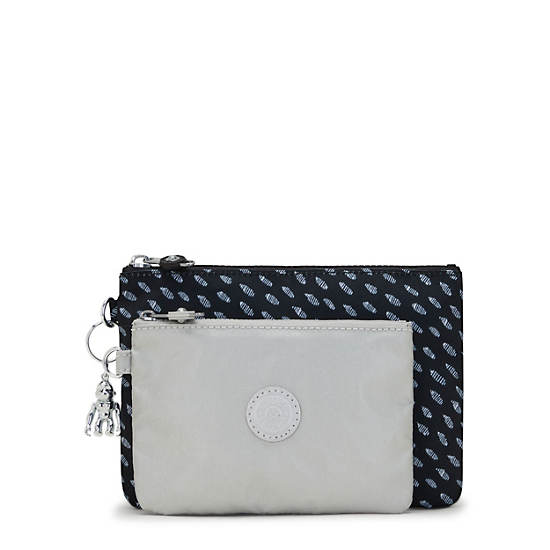 Kipling Duo Pouch Printed 2-in-One Pouches Táska Szürke | HU 2119AH